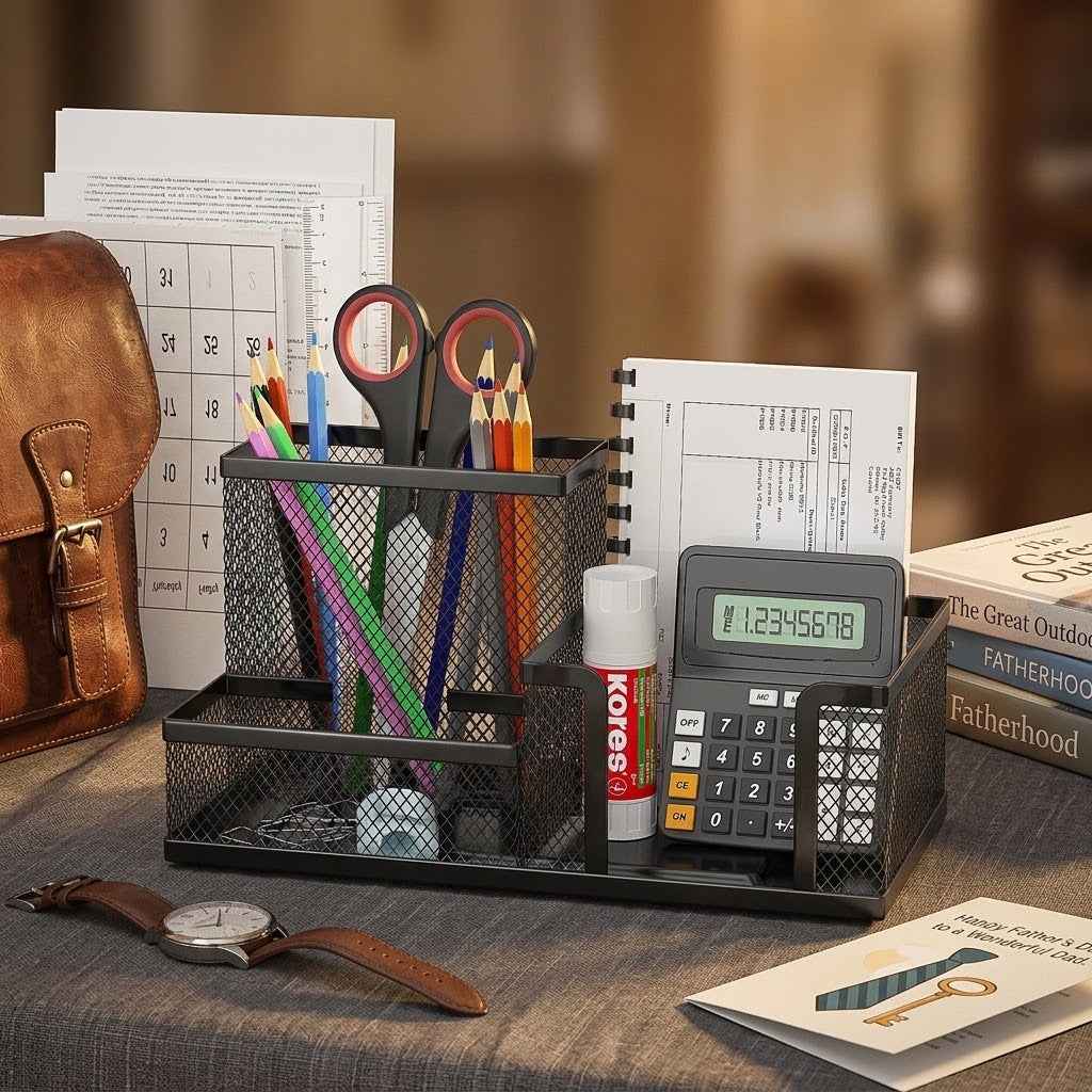 Organisateur de Bureau en Métal : Simplifiez Votre Espace de Travail Avec Élégance