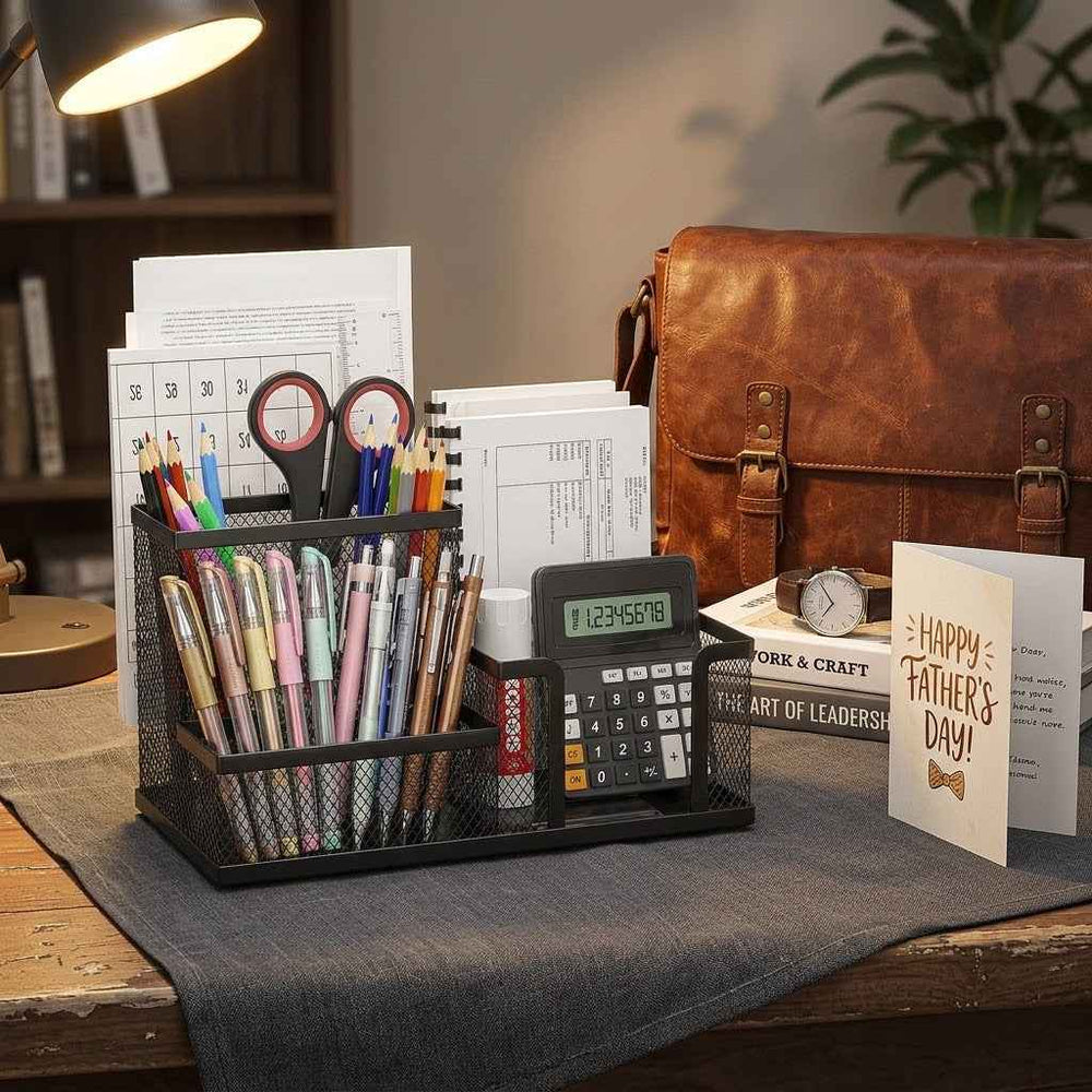 Organisateur de Bureau en Métal : Simplifiez Votre Espace de Travail Avec Élégance