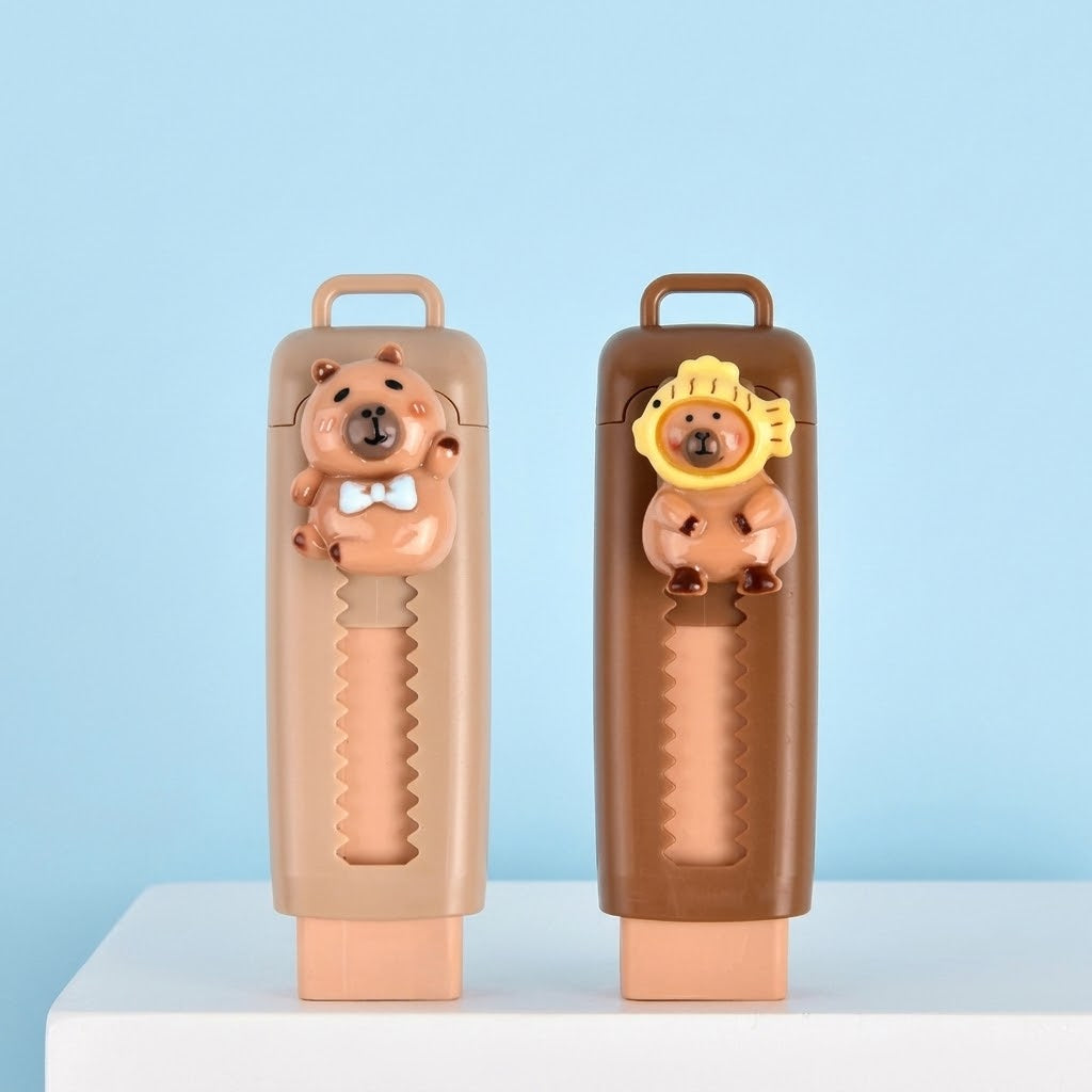 Gomme Kawaii Motif Capybara : L'Accessoire Fun qui Éveille la Créativité des Enfants