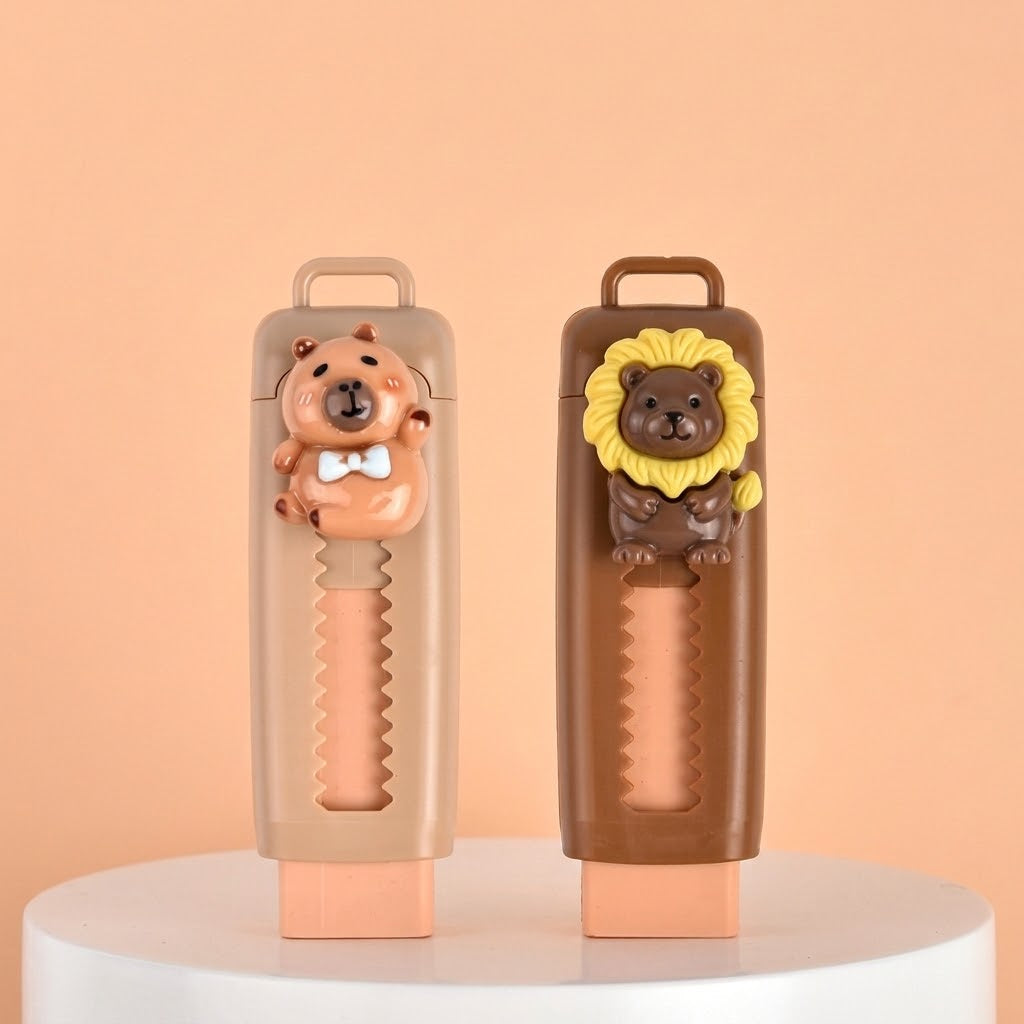 Gomme Kawaii Motif Capybara : L'Accessoire Fun qui Éveille la Créativité des Enfants