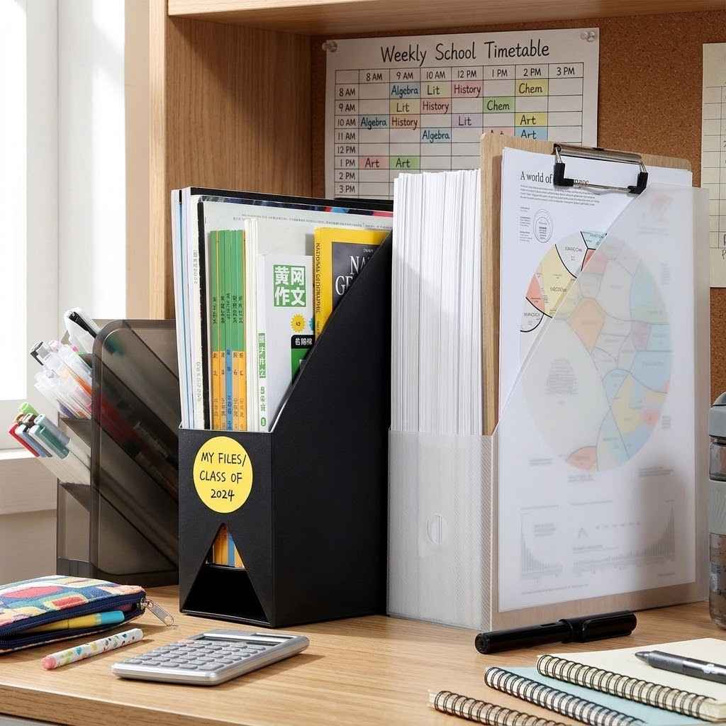 Range-Dossiers de Bureau Pliable : L'Organisateur Idéal pour Votre Espace de Travail