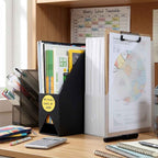 Range-Dossiers de Bureau Pliable : L'Organisateur Idéal pour Votre Espace de Travail